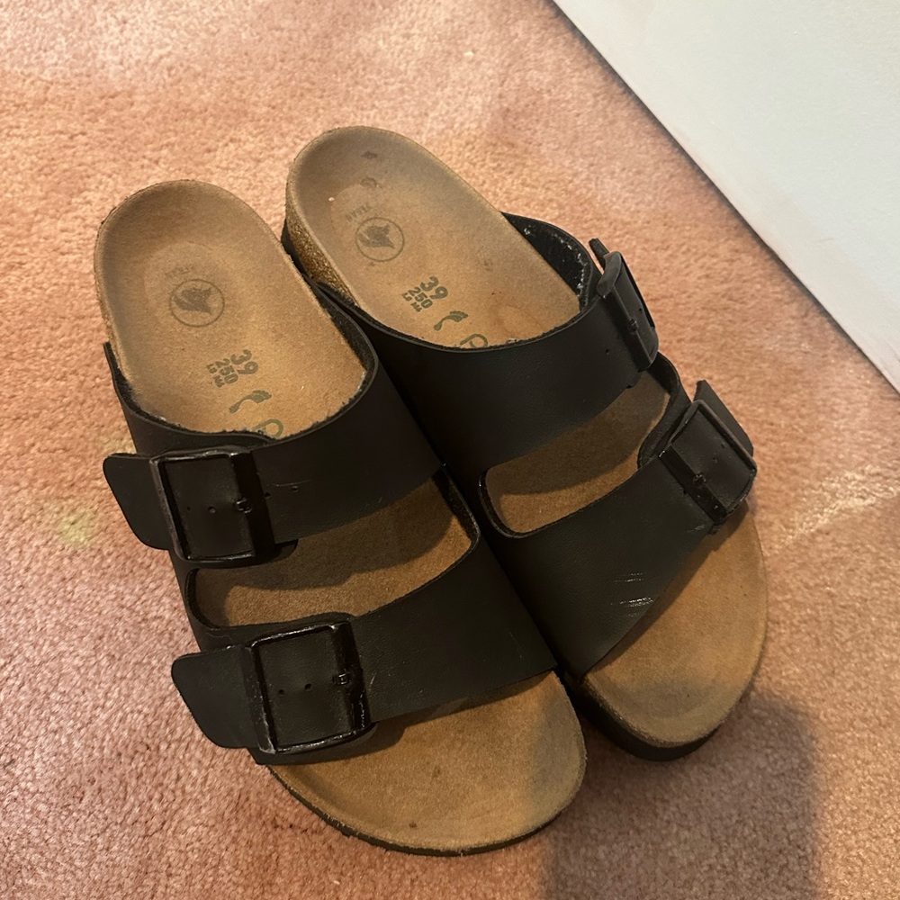Birkenstock Papillio Double Strap platform sandals
